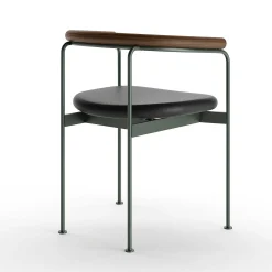 DK3 Chairs*Baia Chair | Steel - Walnut