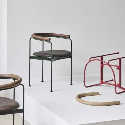 DK3 Chairs*Baia Chair | Steel - Walnut