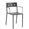 HAY Outdoor Chairs*Balcony Armchair | Outdoor Chair | Anthracite