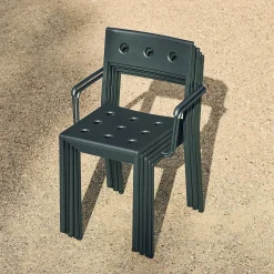 HAY Outdoor Chairs*Balcony Armchair | Outdoor Chair | Forest Green