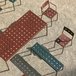 HAY Outdoor Chairs*Balcony Bench | Outdoor Bench | Forest Green