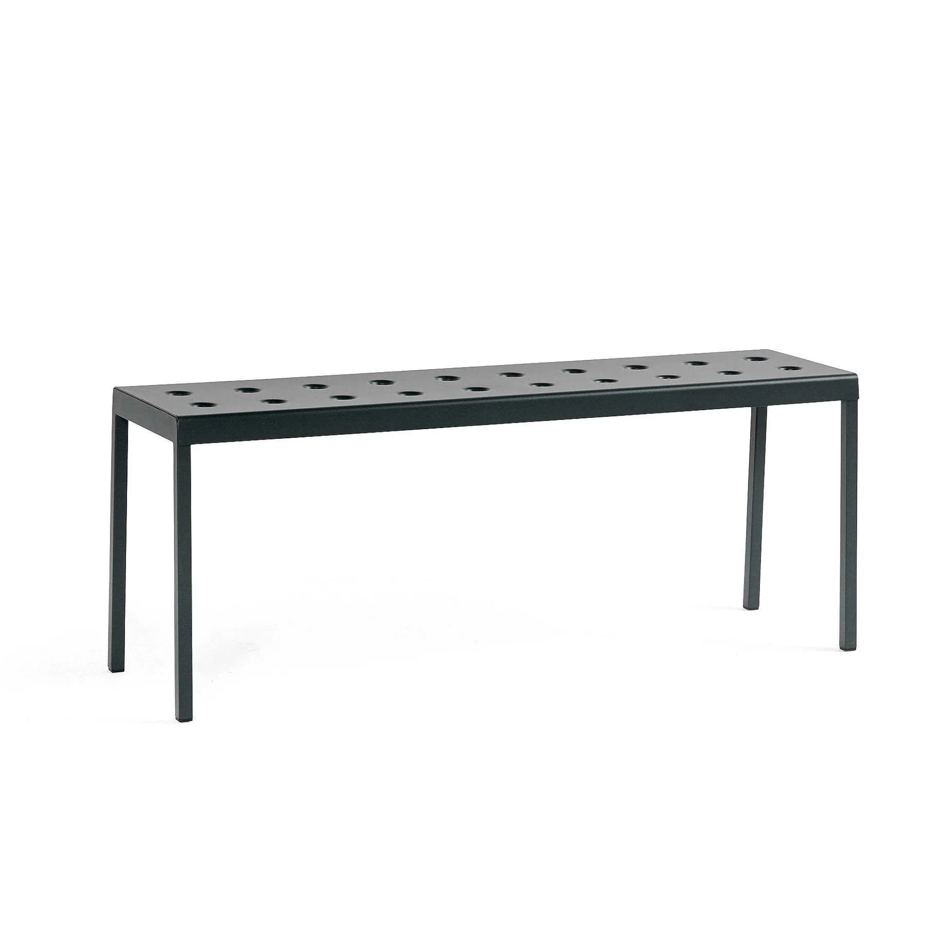 HAY Outdoor Chairs*Balcony Bench | Outdoor Bench | Anthracite