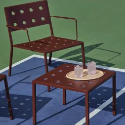 HAY Sofas And Armchairs*Balcony Lounge Armchair | Outdoor Armchair | Iron Red