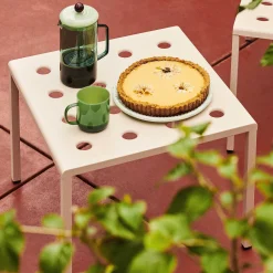 HAY Outdoor Tables*Balcony Low Table | Outdoor Coffee Table | Chalk Beige