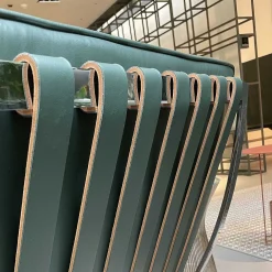 Knoll Single Armchairs*Barcelona Chair & Ottoman | Armchair | Chrome/Bauhaus Leather - Ex Display