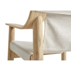 HAY Single Armchairs*Bernard | Armchair | Oak - Raw Canvas