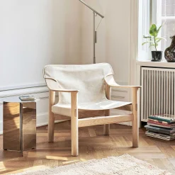 HAY Single Armchairs*Bernard | Armchair | Oak - Raw Canvas