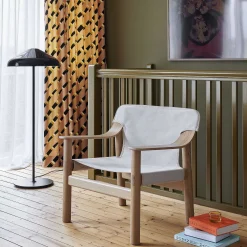 HAY Single Armchairs*Bernard | Armchair | Oak - Raw Canvas