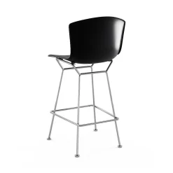 Knoll Stools*Bertoia Plastic Bar Stool | Chrome/Black