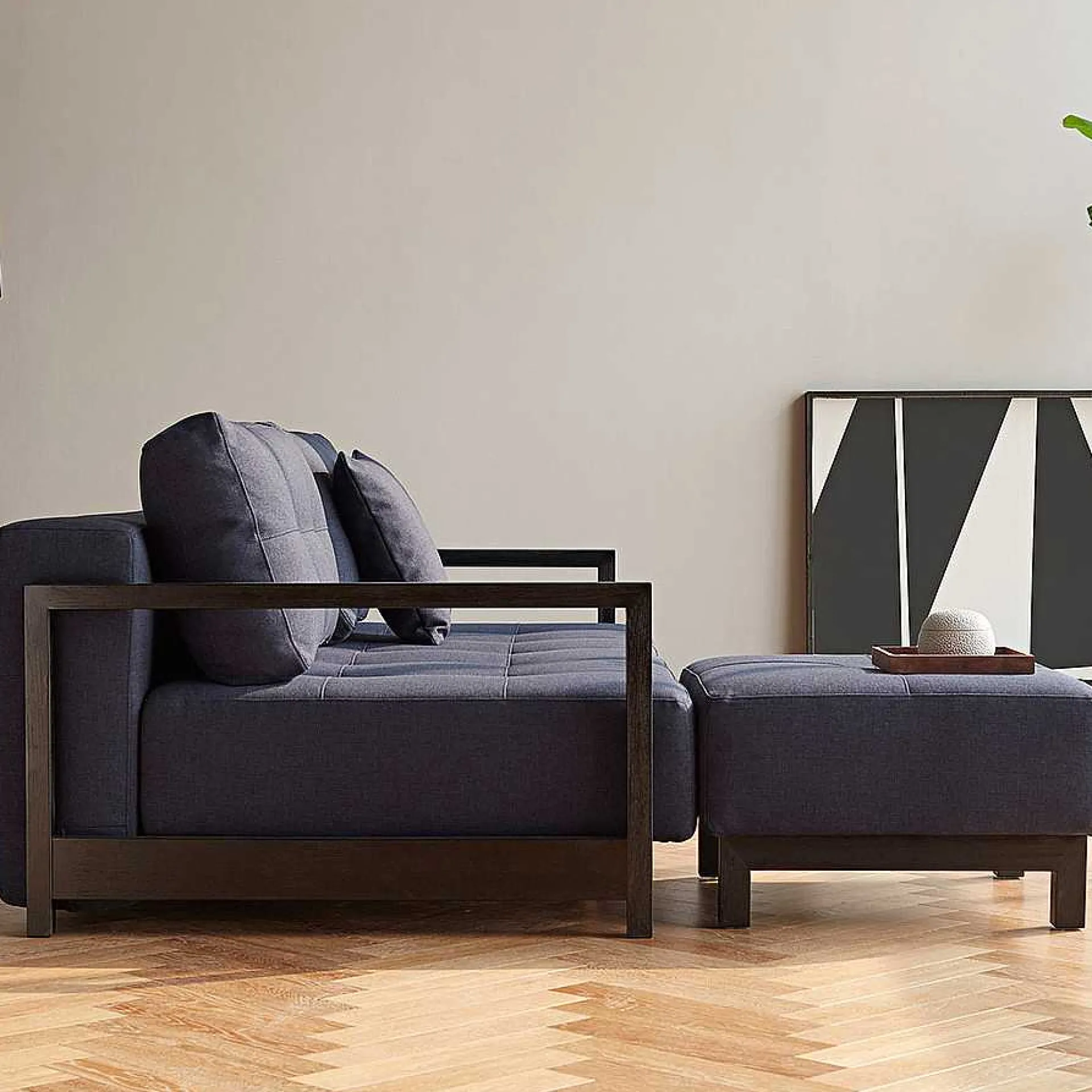 Innovation Living Sofa Beds*Bifrost Sofa Bed | 528 Black Wood | 155-200 Cm