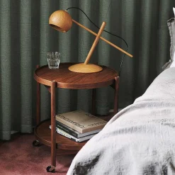 Brdr. Krüger Coffee Tables*Bolling Tray Table O 50 | Oiled Walnut