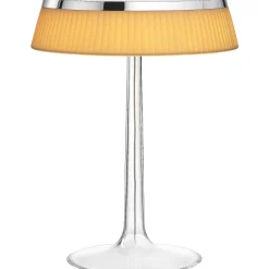 Flos Pendant Lights*Bon Jour | Chrome - Fabric Crown