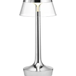 Flos Pendant Lights*Bon Jour Unplugged | Chrome - Transparent Crown