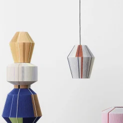 HAY Pendant Lights*Bonbon Shade 320 | Lamp | Grey Melange