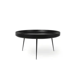 Mater Coffee Tables*Bowl Table Xl | Natural Mango Dyed Black