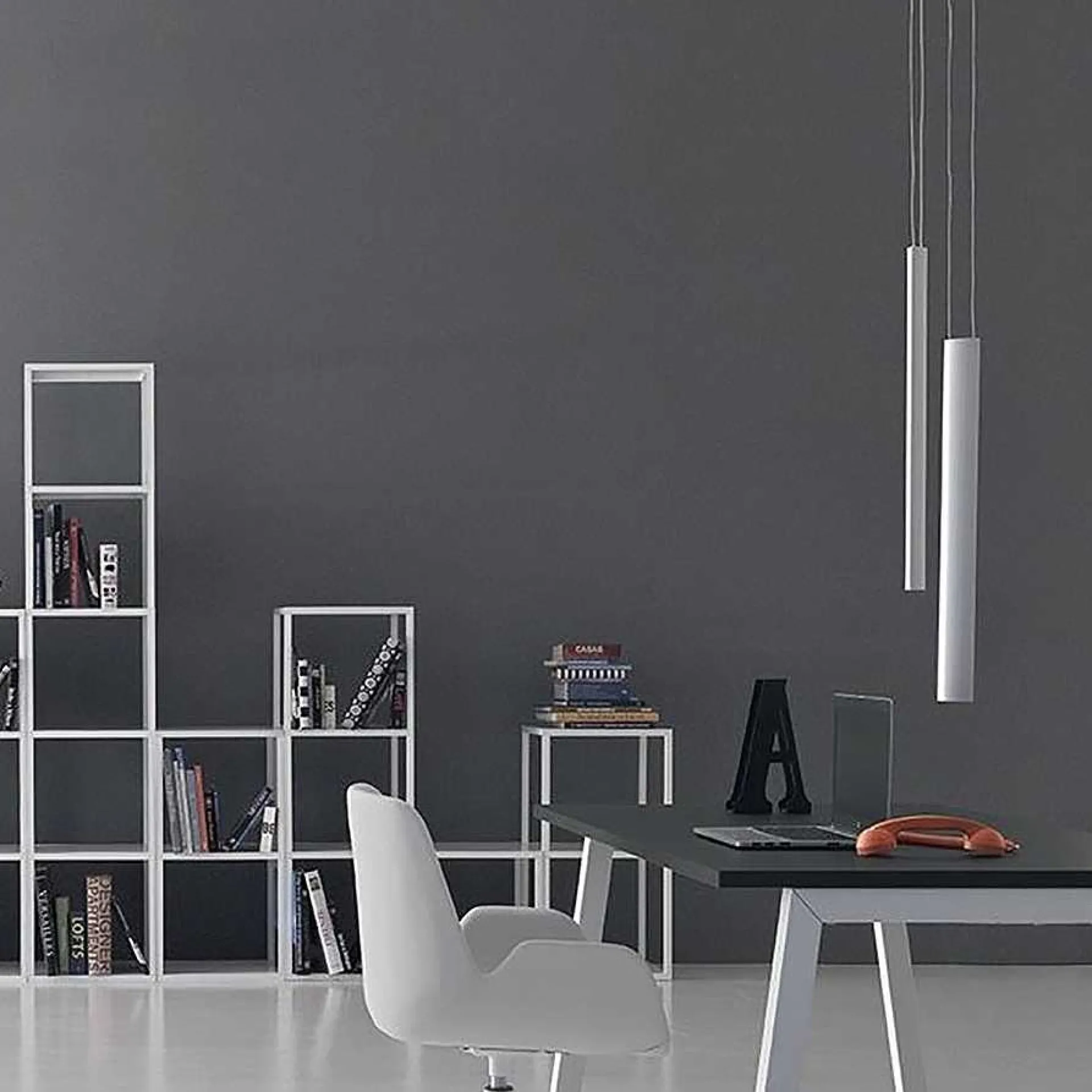 Zava Pendant Lights*Bull O30 | Suspension Lamp - Ral 9010