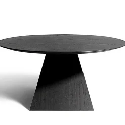 DePadova Dining Tables*Carlo - O150 | Table | Charcoal Stained Ash