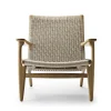 Carl Hansen & Søn Single Armchairs*Ch25 | Armchair | Oiled Oak - Natural Paper Cord
