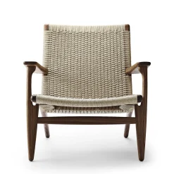 Carl Hansen & Søn Single Armchairs*Ch25 | Armchair | Walnut - Natural Papercord