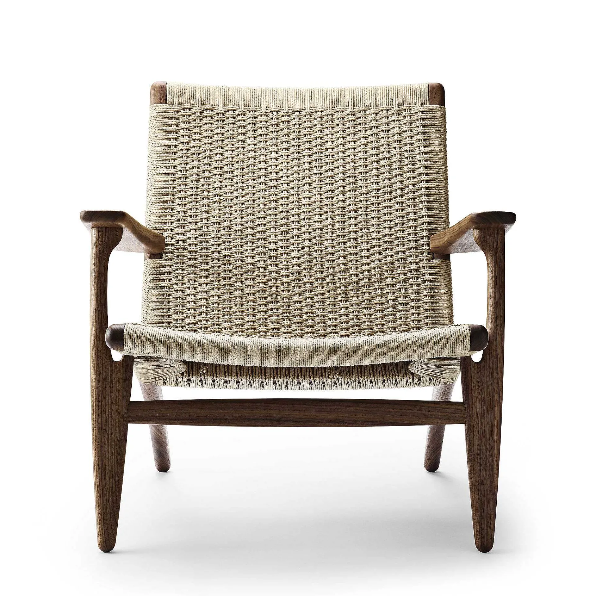 Carl Hansen & Søn Single Armchairs*Ch25 | Armchair | Walnut - Natural Papercord