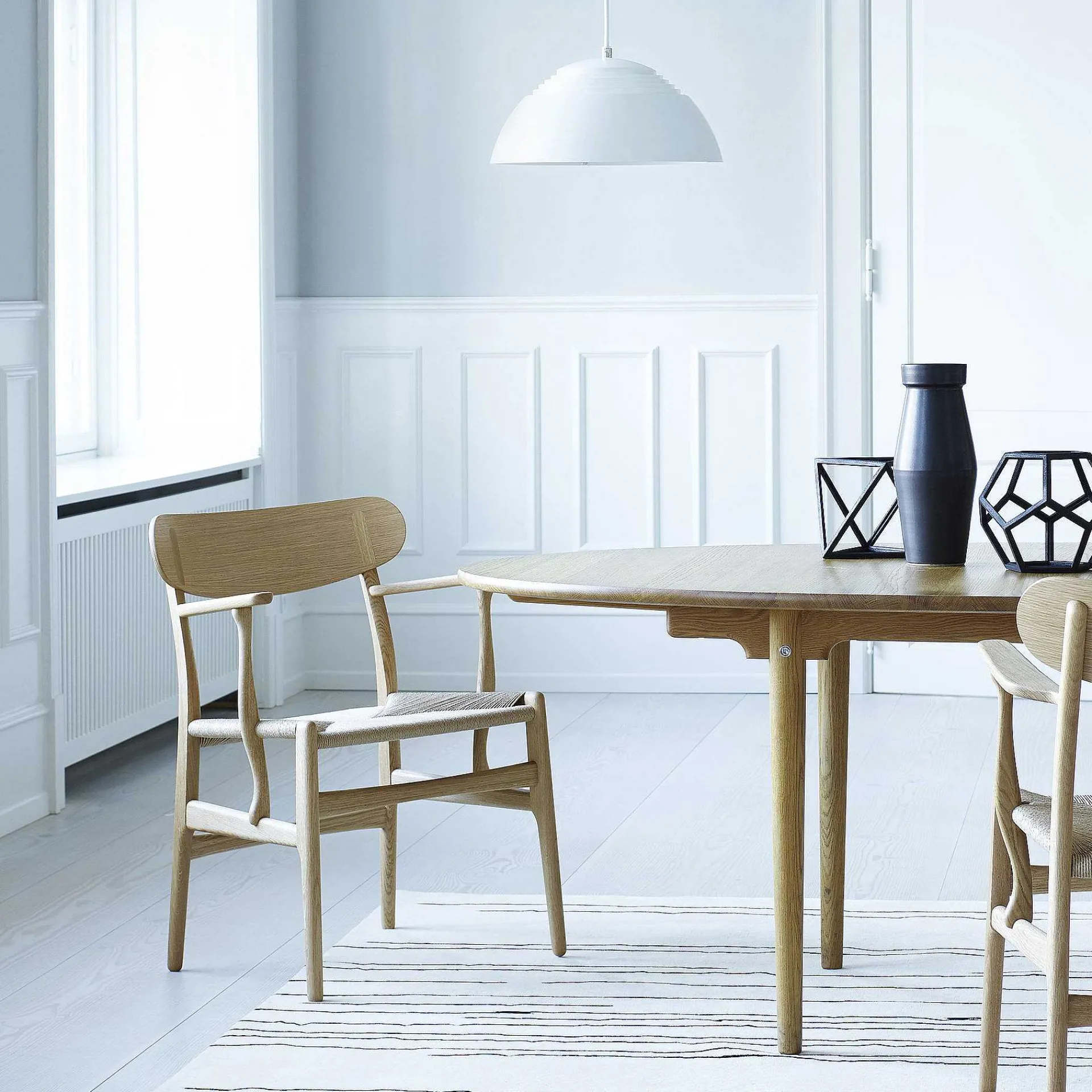 Carl Hansen & Søn Chairs*Ch26 | Chair | Oiled Oak - Natural Paper Cord