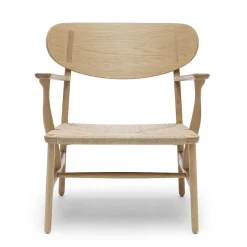 Carl Hansen & Søn Single Armchairs*Ch22 | Chair | Oiled Oak - Natural Paper Cord
