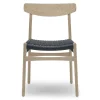 Carl Hansen & Søn Chairs*Ch23 | Chair | Soaped Oak - Black Papercord
