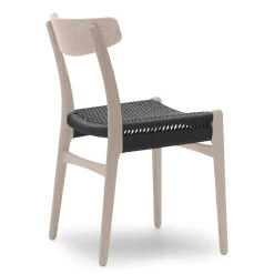 Carl Hansen & Søn Chairs*Ch23 | Chair | Soaped Oak - Black Papercord