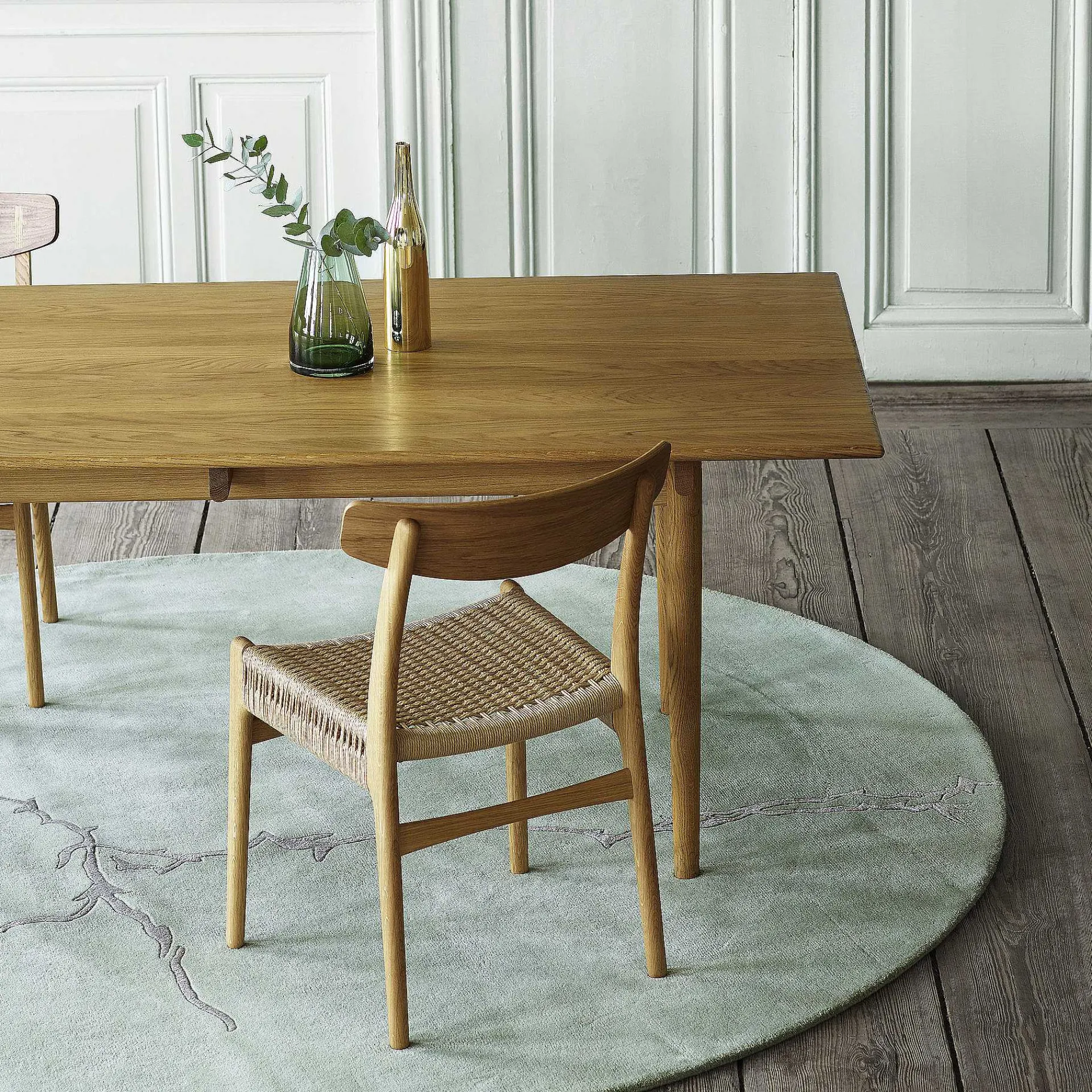 Carl Hansen & Søn Extending Tables*Ch327 | Table | Oiled Oak