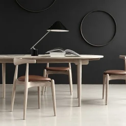 Carl Hansen & Søn Extending Tables*Ch338 | Table | Soaped Oak