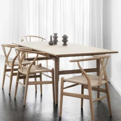 Carl Hansen & Søn Extending Tables*Ch327 | Table | Soaped Oak