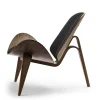 Carl Hansen & Søn Single Armchairs*Ch07 Shell Chair | Lacquered Walnut - Thor 301