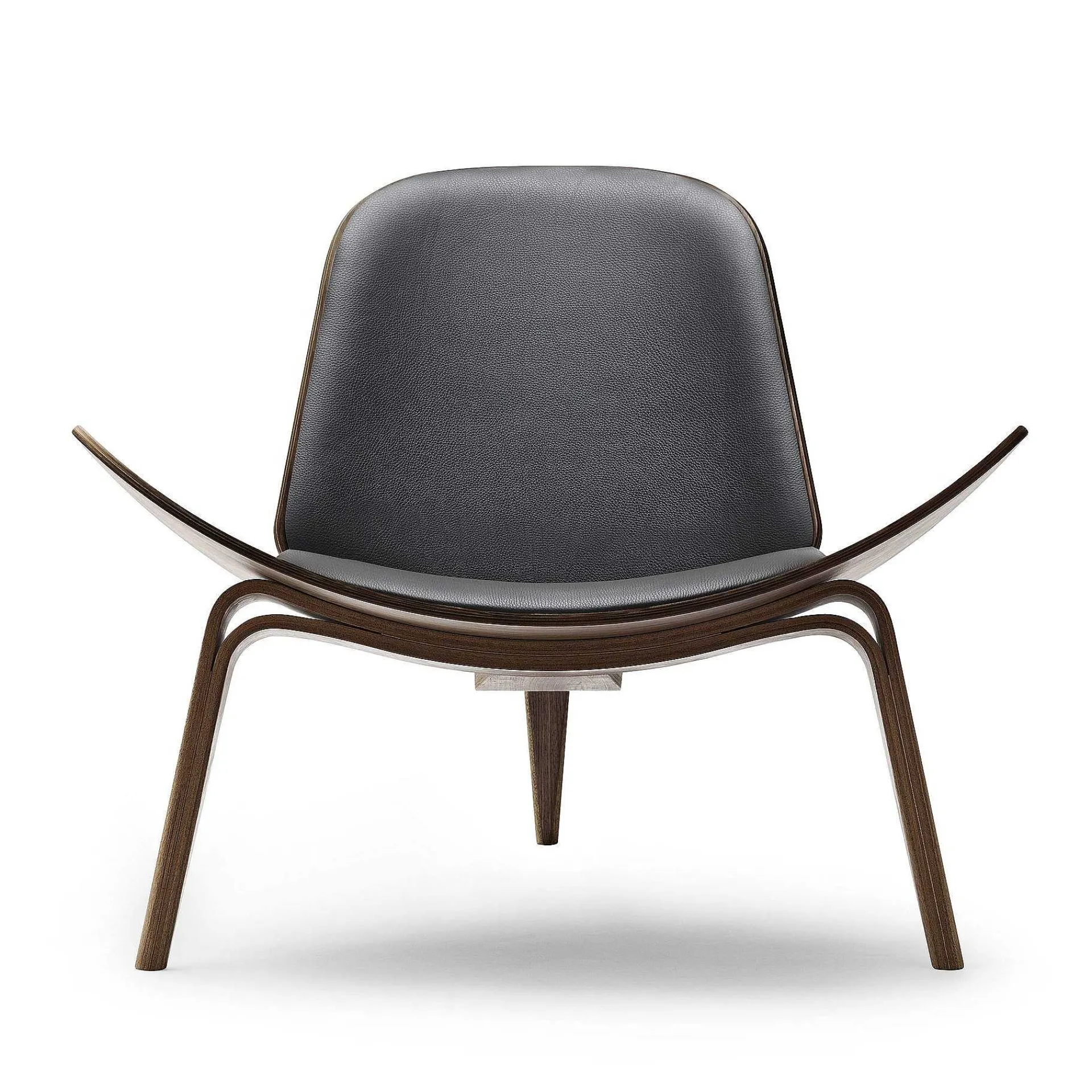 Carl Hansen & Søn Single Armchairs*Ch07 Shell Chair | Lacquered Walnut - Thor 301