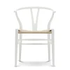 Carl Hansen & Søn Chairs*Ch24 Wishbone Chair | Beech | White - Ex Display