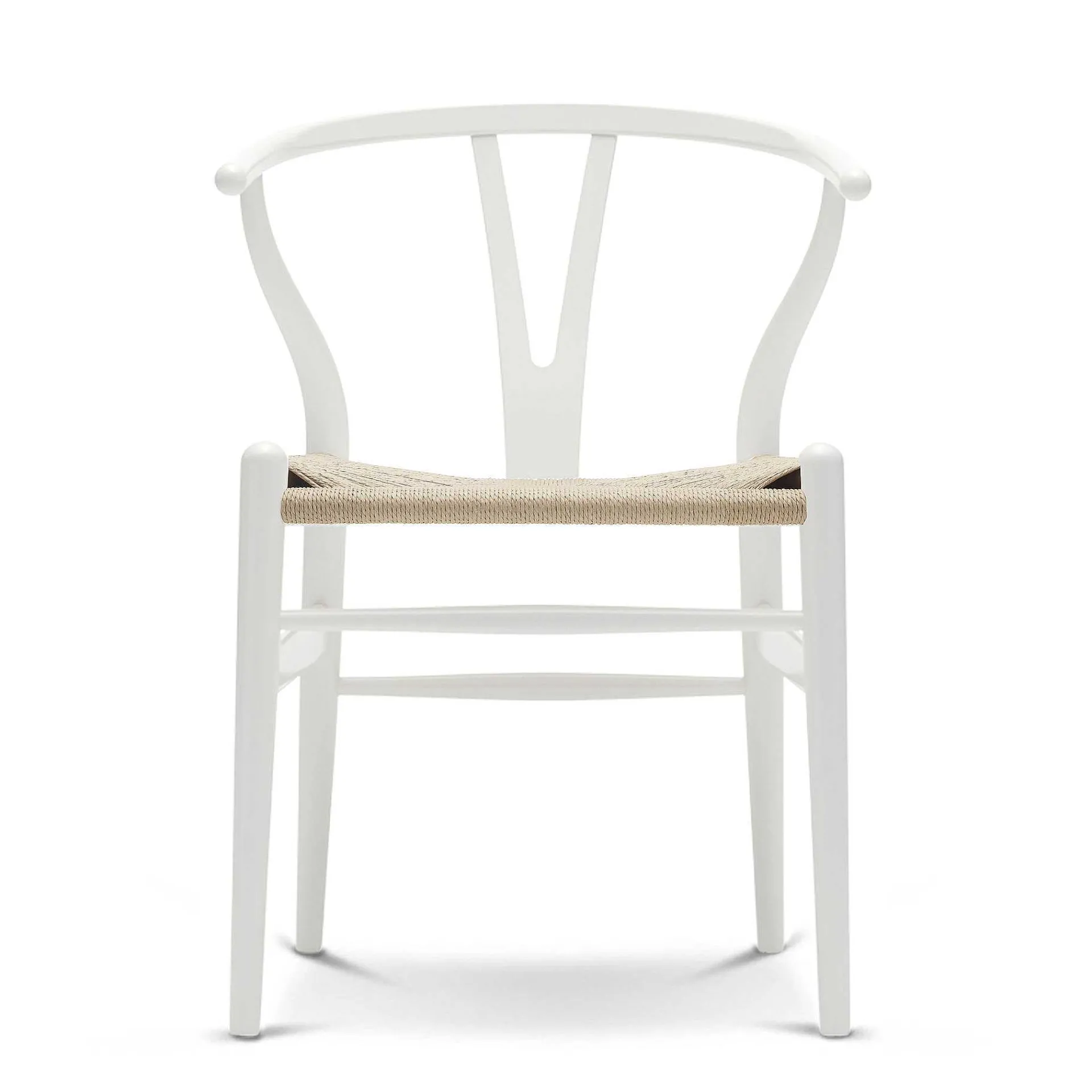 Carl Hansen & Søn Chairs*Ch24 Wishbone Chair | Beech | White - Ex Display
