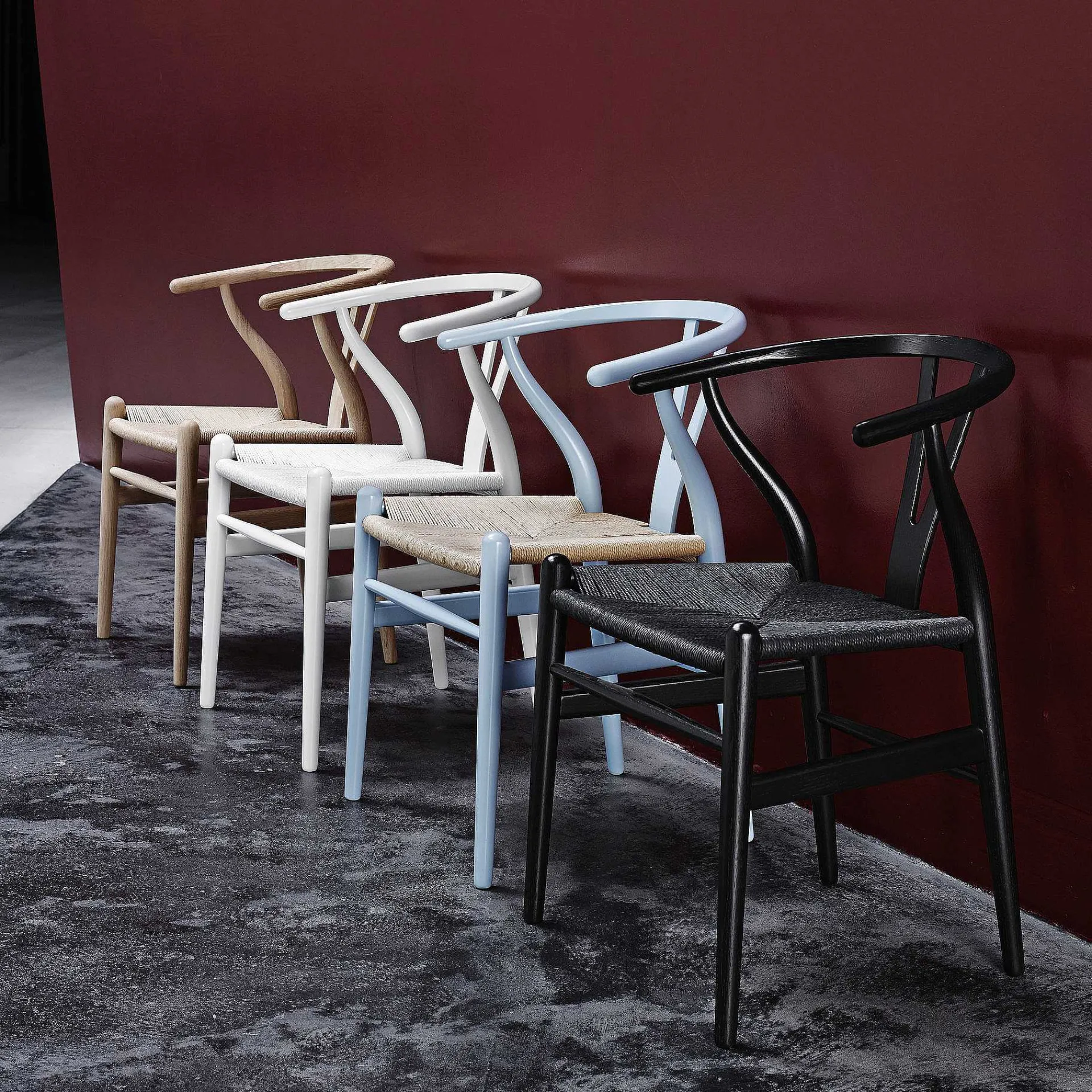 Carl Hansen & Søn Chairs*Ch24 Wishbone Chair | Beech | White - Ex Display