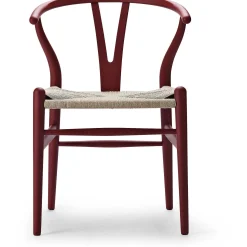 Carl Hansen & Søn Chairs*Ch24 Wishbone Chair Soft | Beech Soft Red