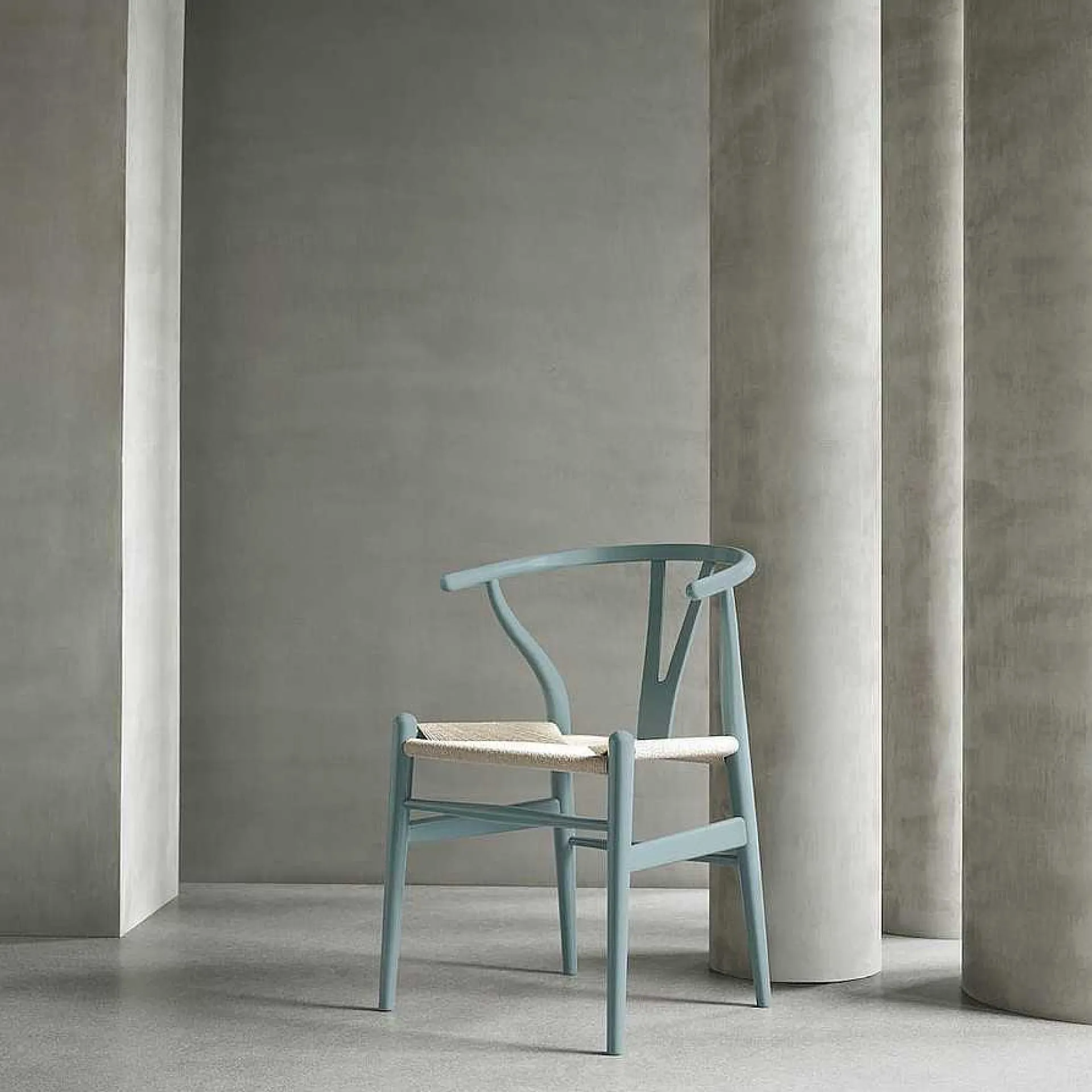 Carl Hansen & Søn Chairs*Ch24 Wishbone Chair Soft | Pewter