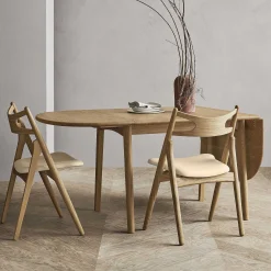 Carl Hansen & Søn Chairs*Ch29P | Chair | Oiled Oak - Ecru Leather