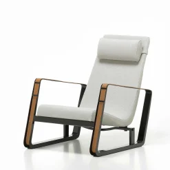 Vitra Single Armchairs*Cite | Cement Leather