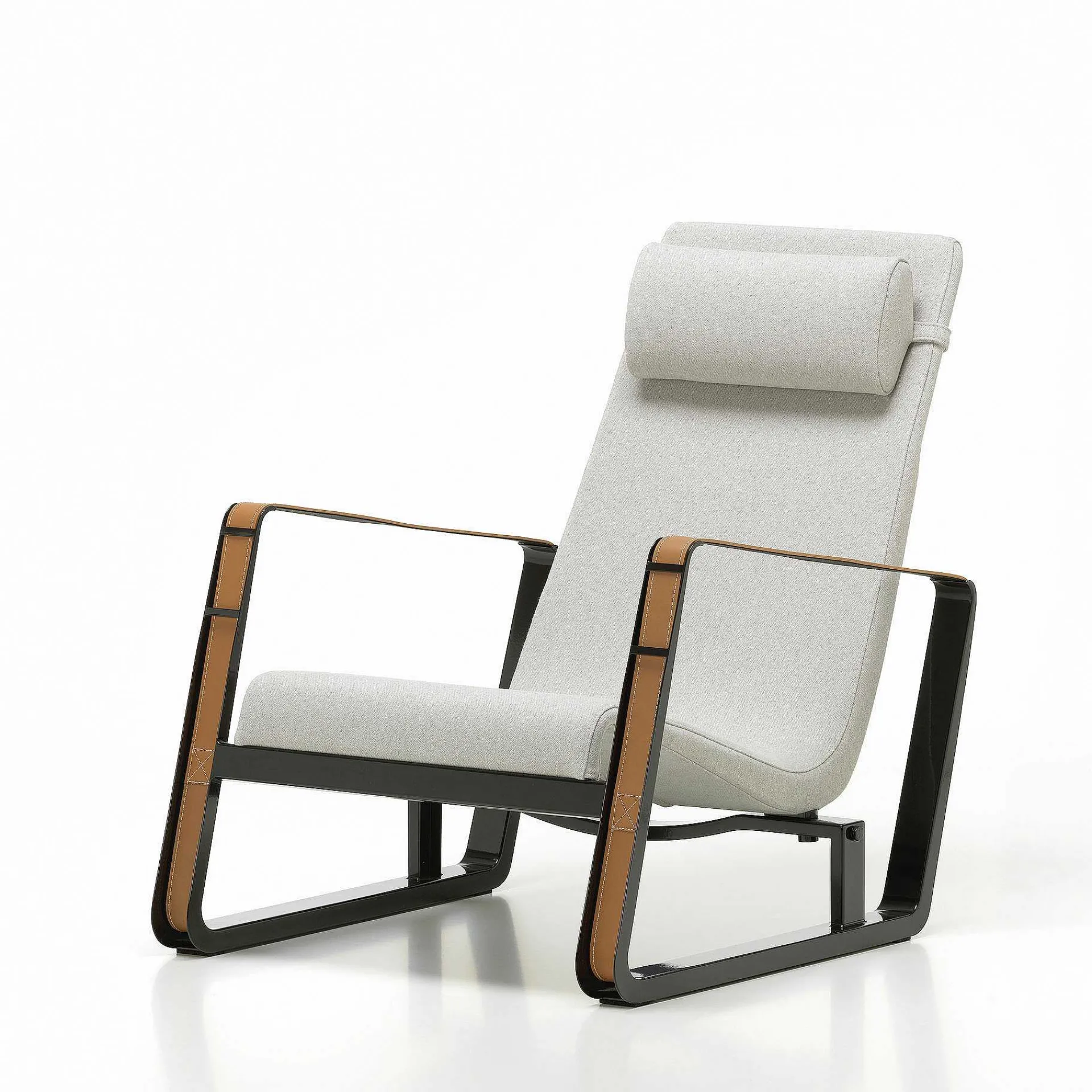 Vitra Single Armchairs*Cite | Cement Leather