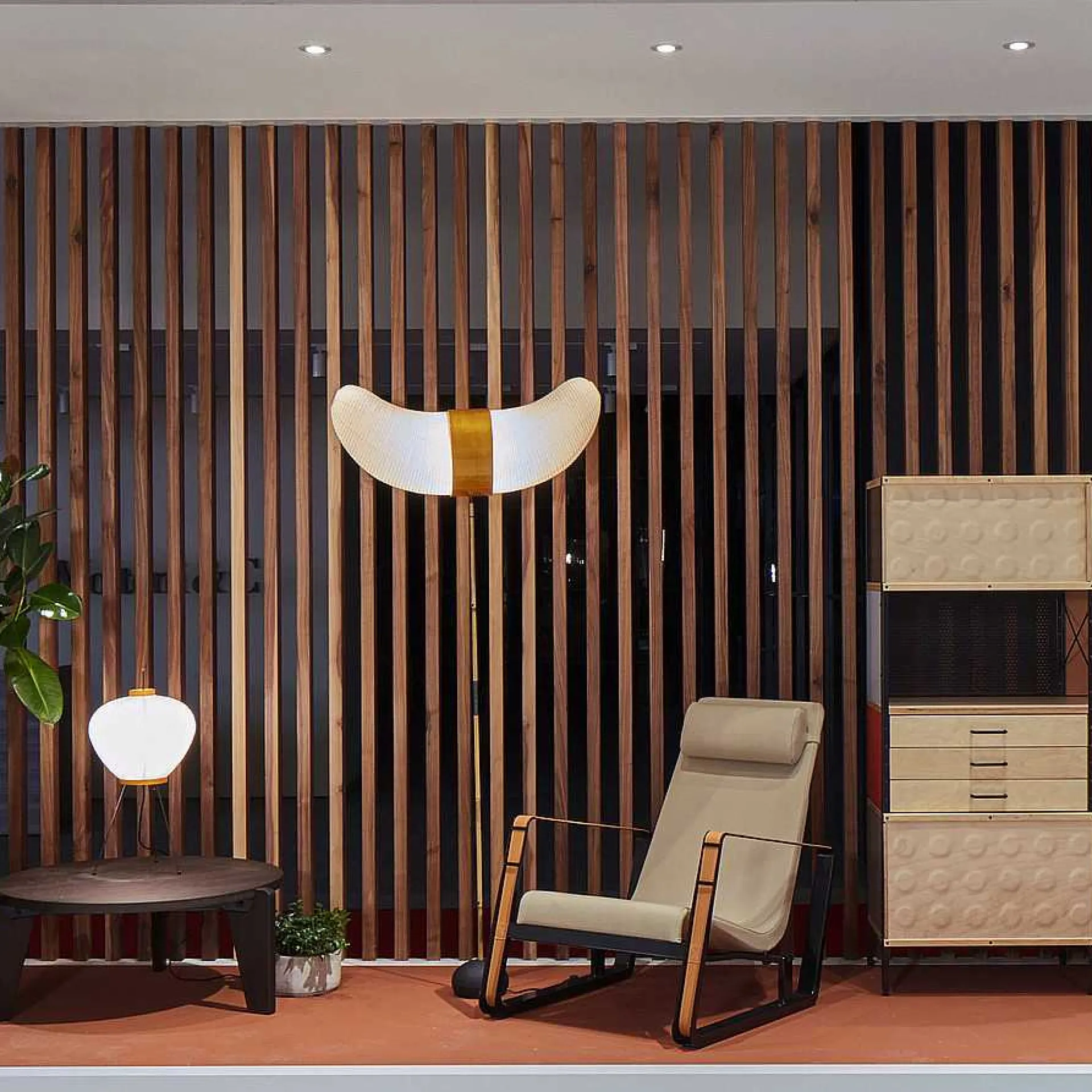 Vitra Single Armchairs*Cite | Cement Leather