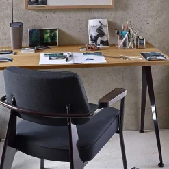 Vitra Desks And Office Tables*Compas Direction | Desk | Oiled Solid Natural Oak