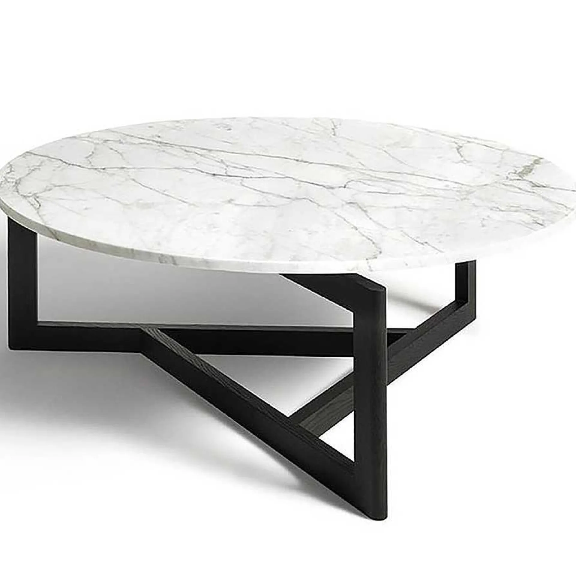DePadova Coffee Tables*Connecticut | Coffee Table - Structure In Charcoal Stained Oak