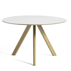 HAY Dining Tables*Cph 20 Round Table | Solid Oak/White Laminate