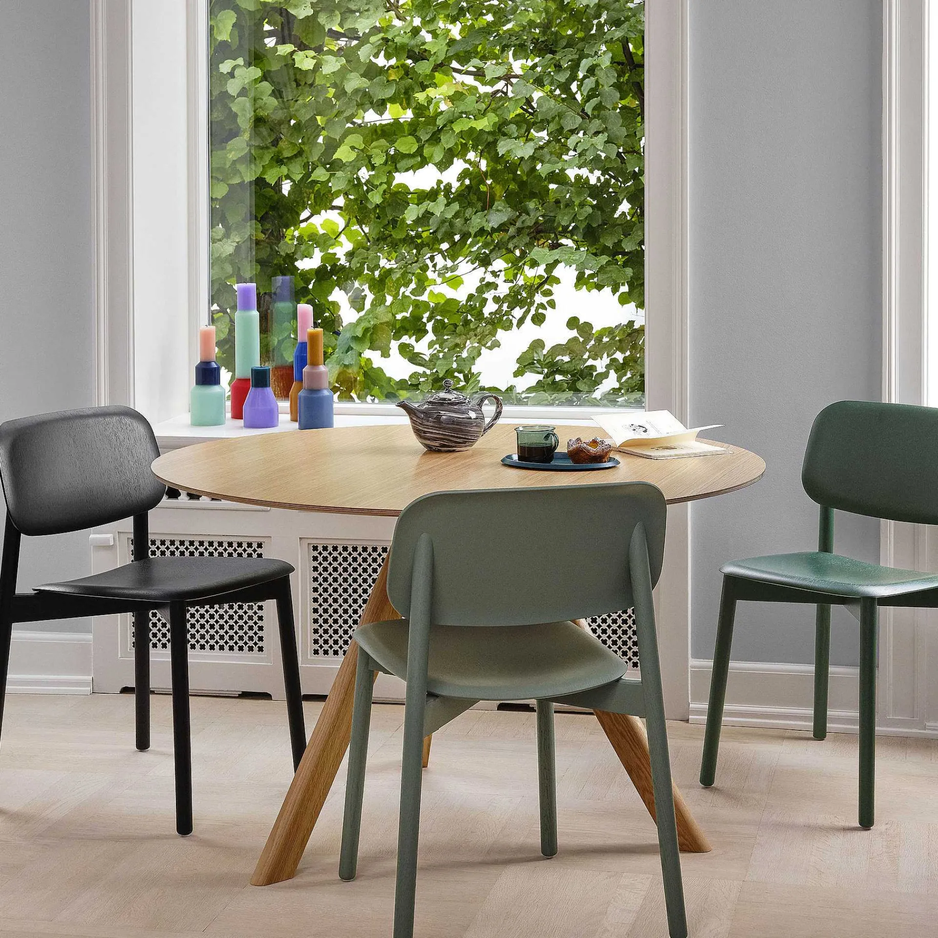 HAY Dining Tables*Cph 20 Round Table | Solid Oak