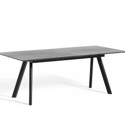 HAY Extending Tables*Cph 30 Table Extendable | Black Lacquered Oak | L 200/400