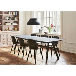 HAY Extending Tables*Cph 30 Table Extendable | Oak/Linoleum | L 250/450