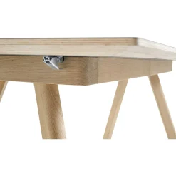 HAY Extending Tables*Cph 30 Table Extendable | Solid Oak /Grey Linoleum | L 200/400