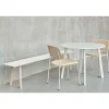 HAY Dining Tables*Cph Deux 220 Round Table | Solid Oak - White Laminate